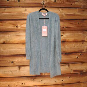 NWT Scandal Italy Size S M L Ella Fuzzy Soft Cardigan Sweater